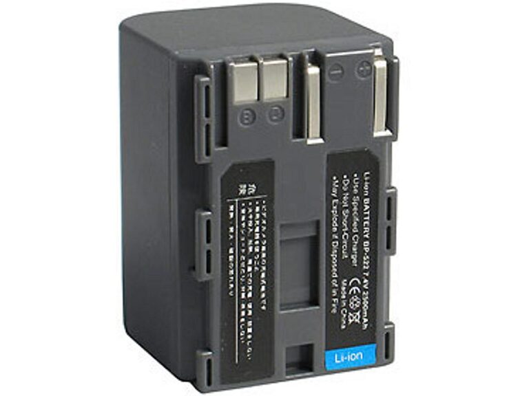 Battery Replaces Canon BP-508, BP-535, BP-511A, BP-511, BP-522, BP-512, BP- 514 - 1300mAh, 7.2V, Li-Ion | 500261500 - Foto 6