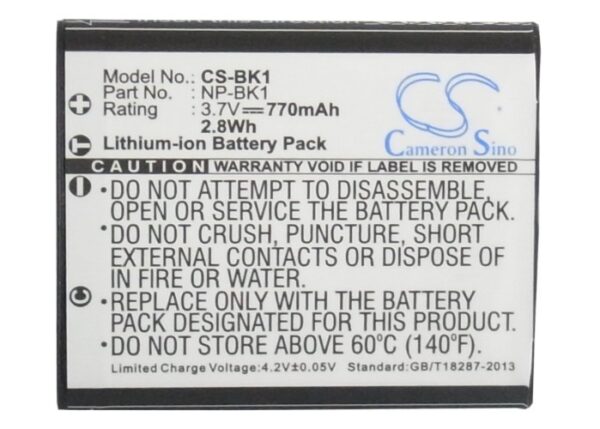 Bateria SONY NP-BK1