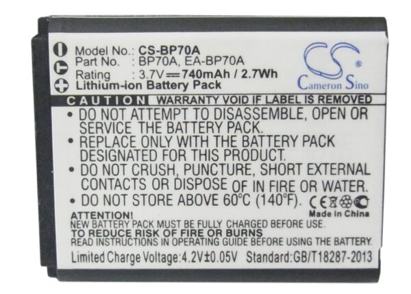 Bateria SAMSUNG BP-70A