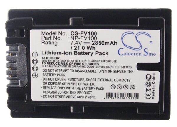 Bateria SONY NP-FV100