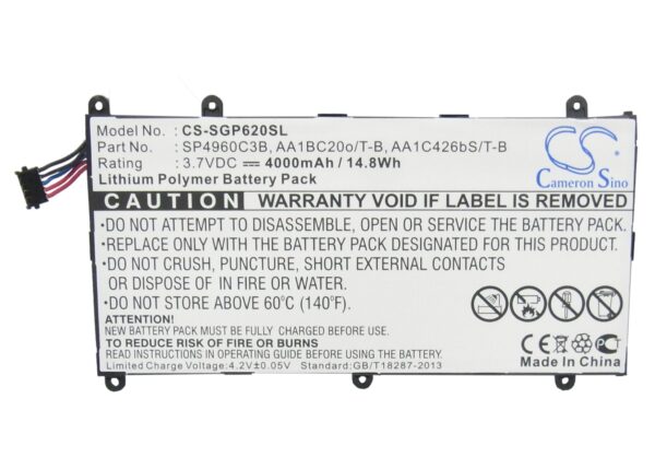 Bateria SAMSUNG GALAXY TAB 7.0 GT-P3113 SP4960C3B