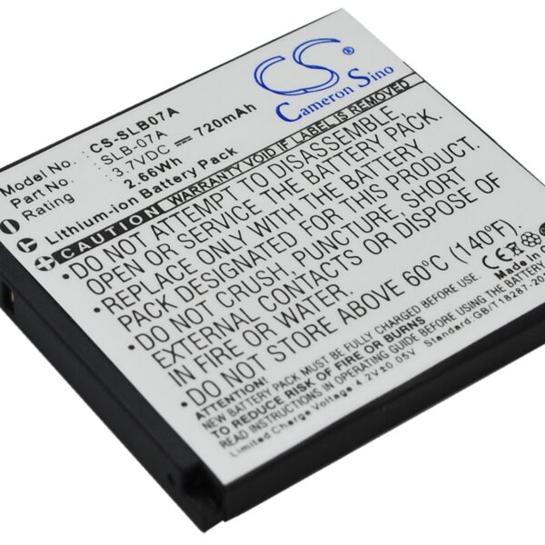 Batería Para Samsung Slb-07a