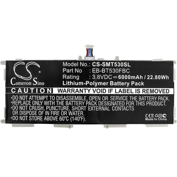 Bateria SAMSUNG GALAXY TAB SM-T530 EB-BT530FBC
