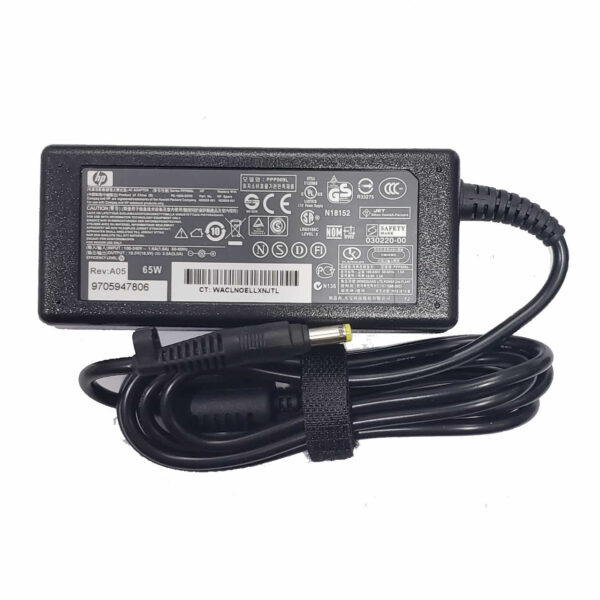 Cargador Para Notebook Hp Compaq 18.5v 3.5a 65w Pin: 4.7X1.7mm Original