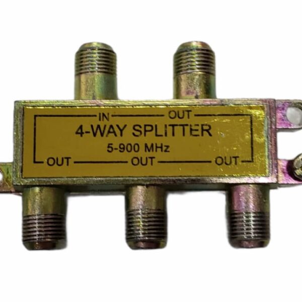 Derivador Repartidor Spliter Rf Coaxil 4 salidas 2.4G
