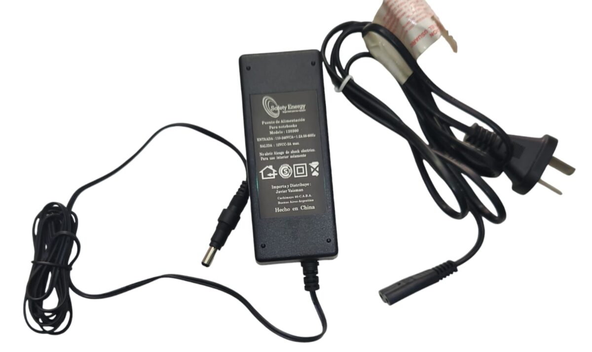 Cargador Para Notebook Bangho 12v 3a 36w Pin: 5.5X2.5mm