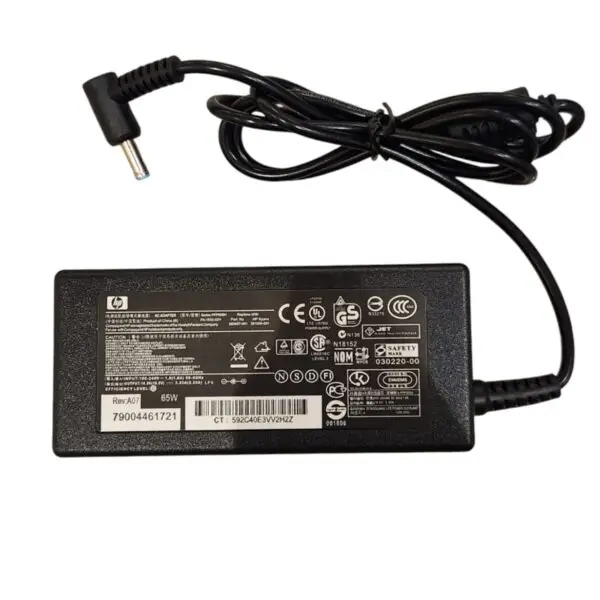 Cargador Para Notebook Hp 19.5v 3.33a 65w Pin: 4.5X3.0mm Original