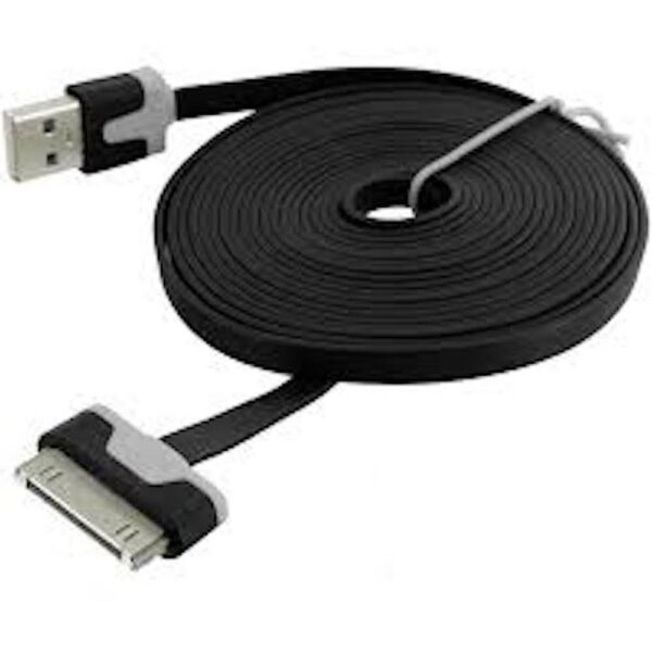 Cable USB iPhone 2/3/4 Plano Conector de 30 pines