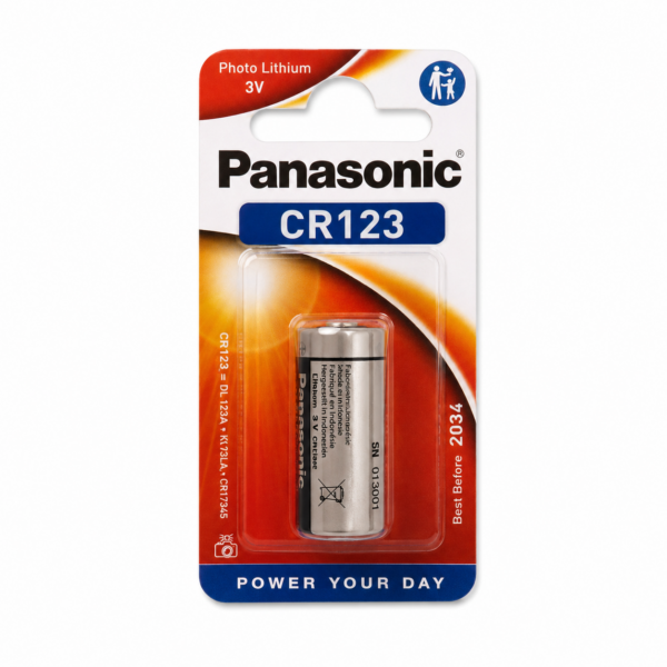 Pila Panasonic CR123 3V Photo Lithium Original