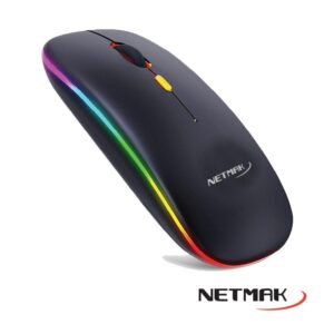 Mouse INALAMBRICO RECARGABLE NETMAK NM-W90