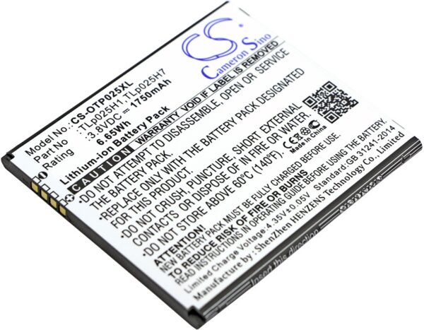 Bateria Alcatel One Touch POP 4 TLp025H1