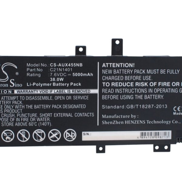 Batería Para ASUS X455LA C21N1401