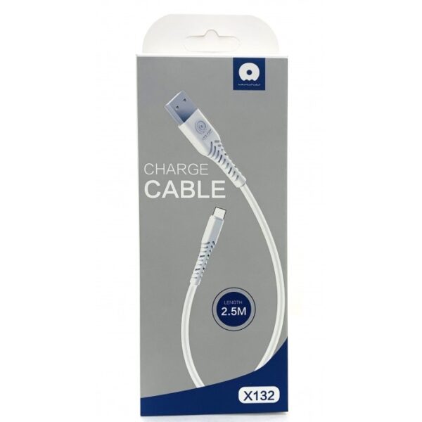 Cable USB MICROUSB LIGHTNING TIPO C a USB WVW X132 2.5 METROS