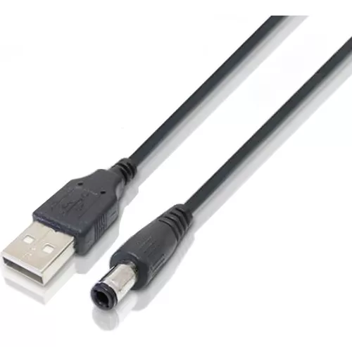 Cable De Alimentación Plug 2.5 Mm A Usb