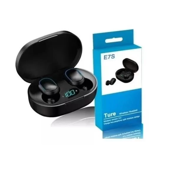 Auriculares A7S TWS Bluetooth 5.0 – Sonido Premium y Estuche de Carga