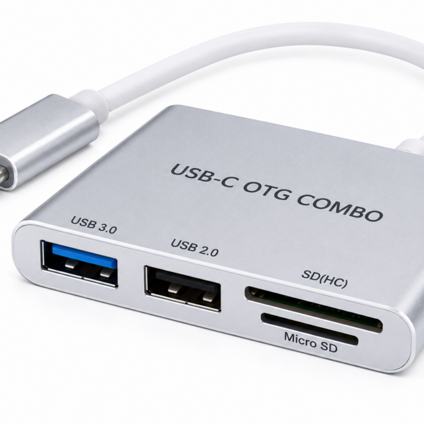 Adaptador Lector USB C tipo C SD TF USB 3.0 OTG