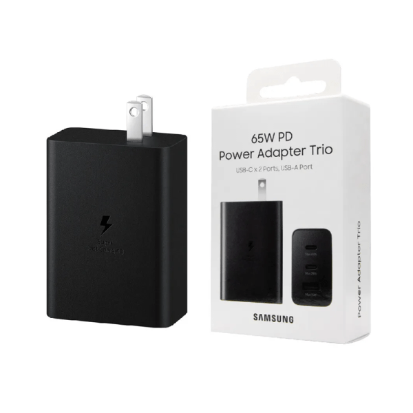 Cargador Samsung 65W PD Power Adapter Trio