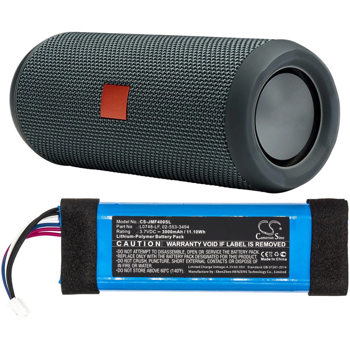 Batería para JBL Flip 3 SE 02-553-3494 - Image 4