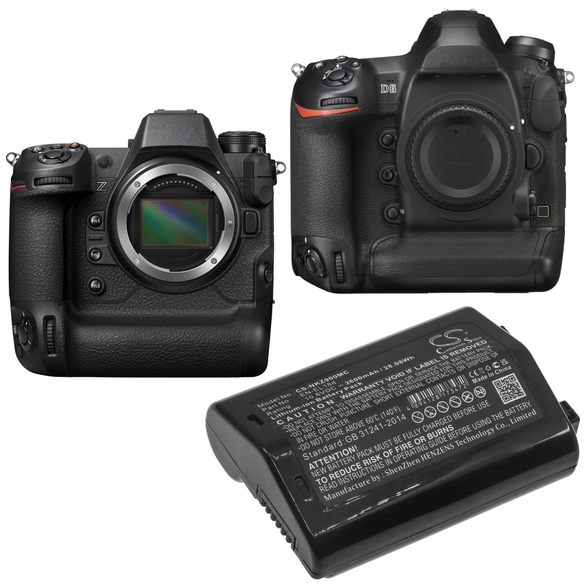 Bateria Para Nikon En-el18 - Image 2