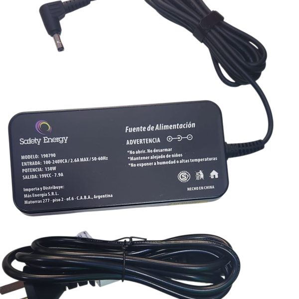 Cargador Para Notebook Asus Acer 19v 7.9a 150w Pin: 5.5x2.5mm