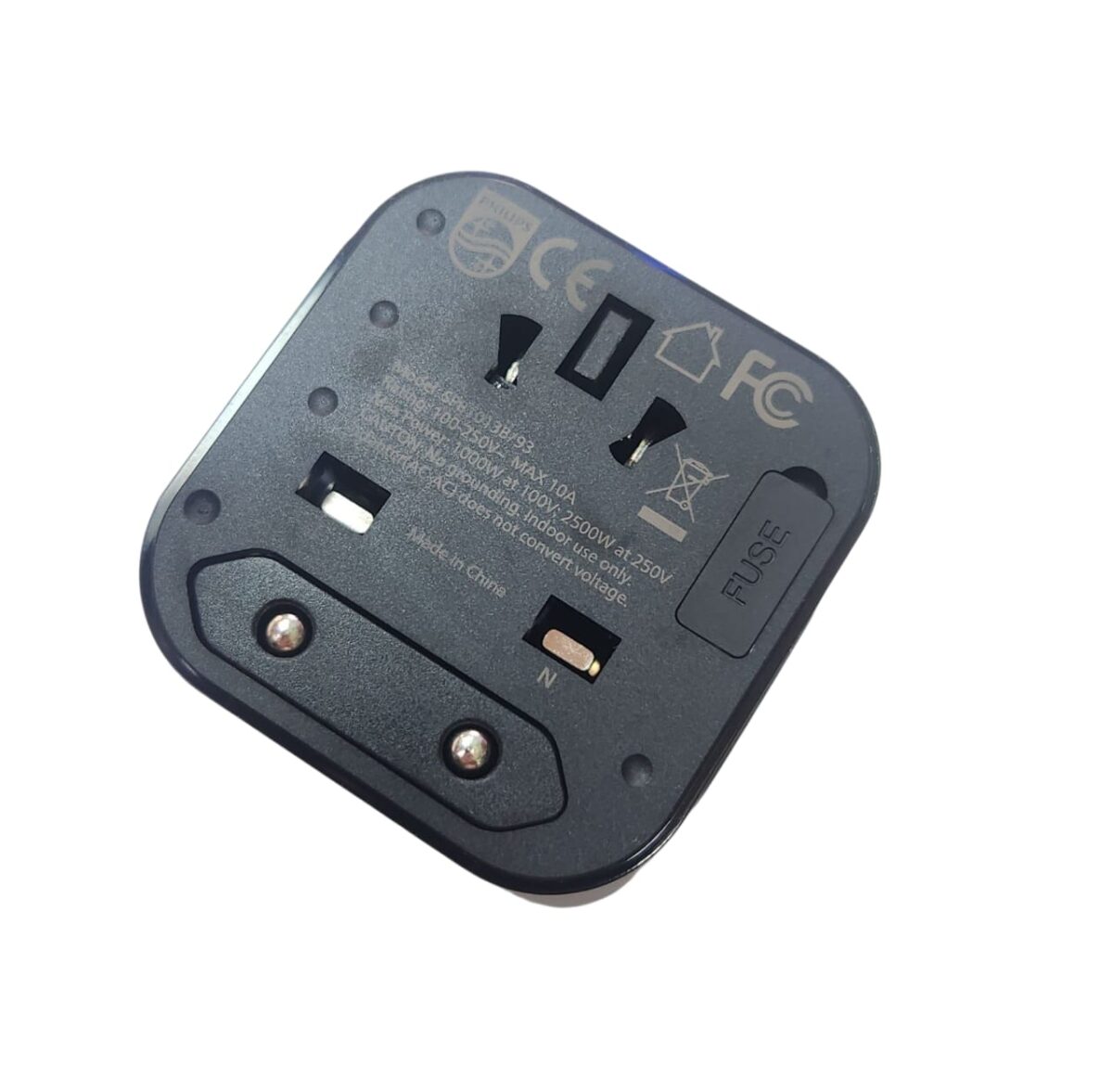 Adaptador de Enchufe de Viaje Philips Universal SPB10138/93 – Compatible UK/US/EU/AU - Image 6