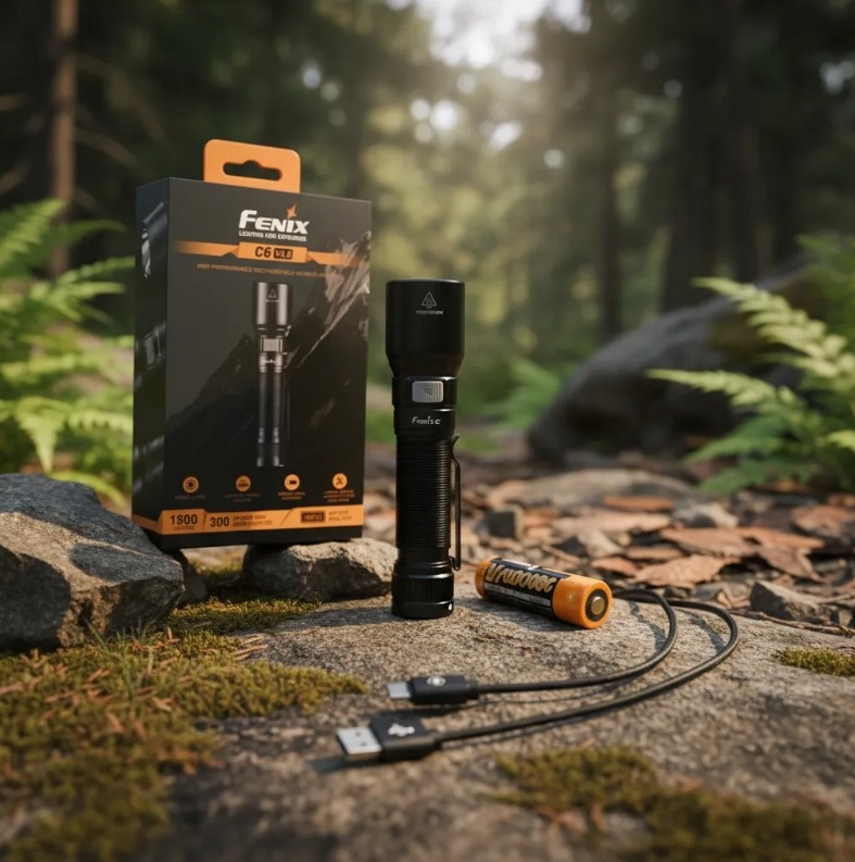 Linterna Tactica Fenix C6 - Image 2