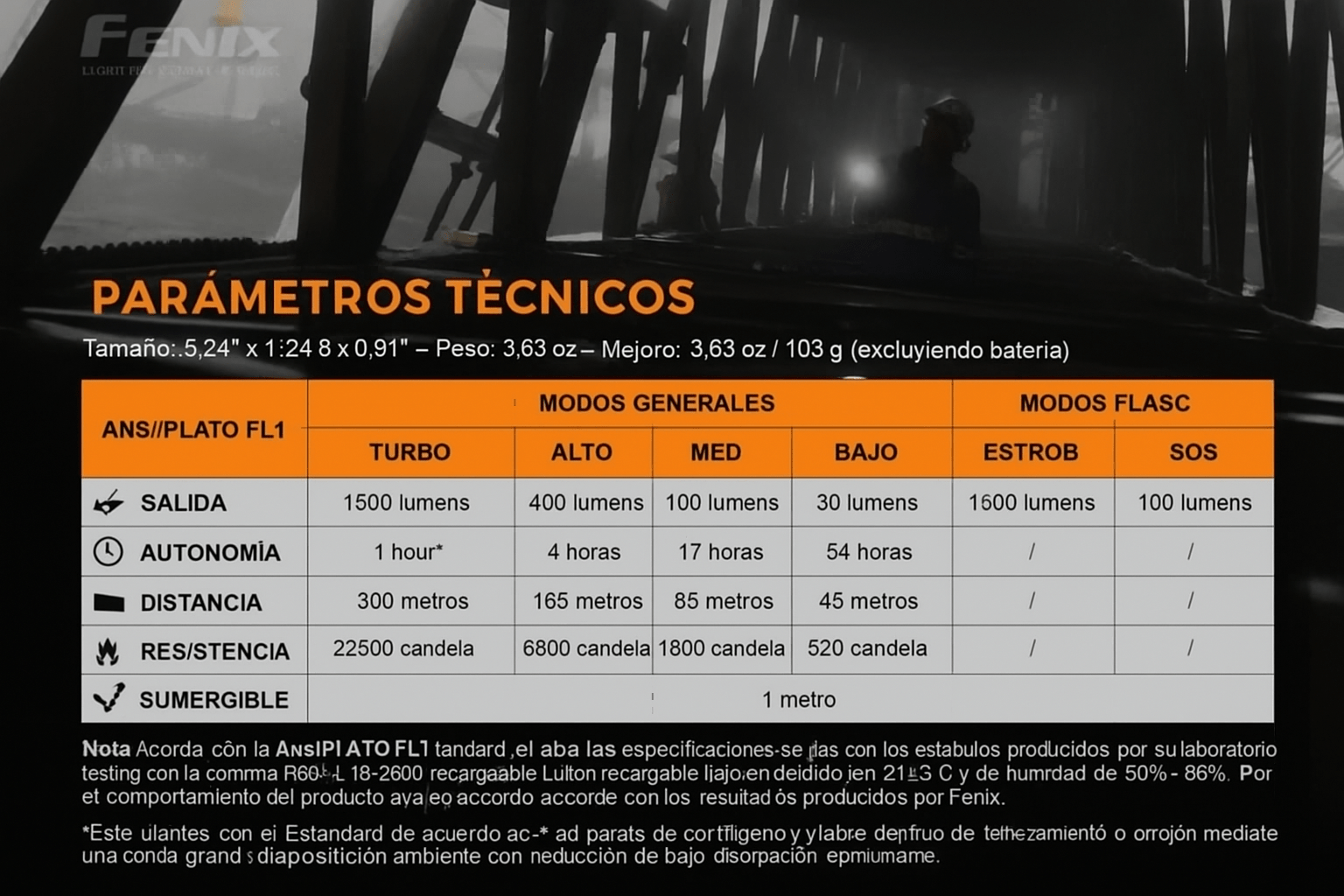 Linterna Tactica Fenix C6 - Image 7