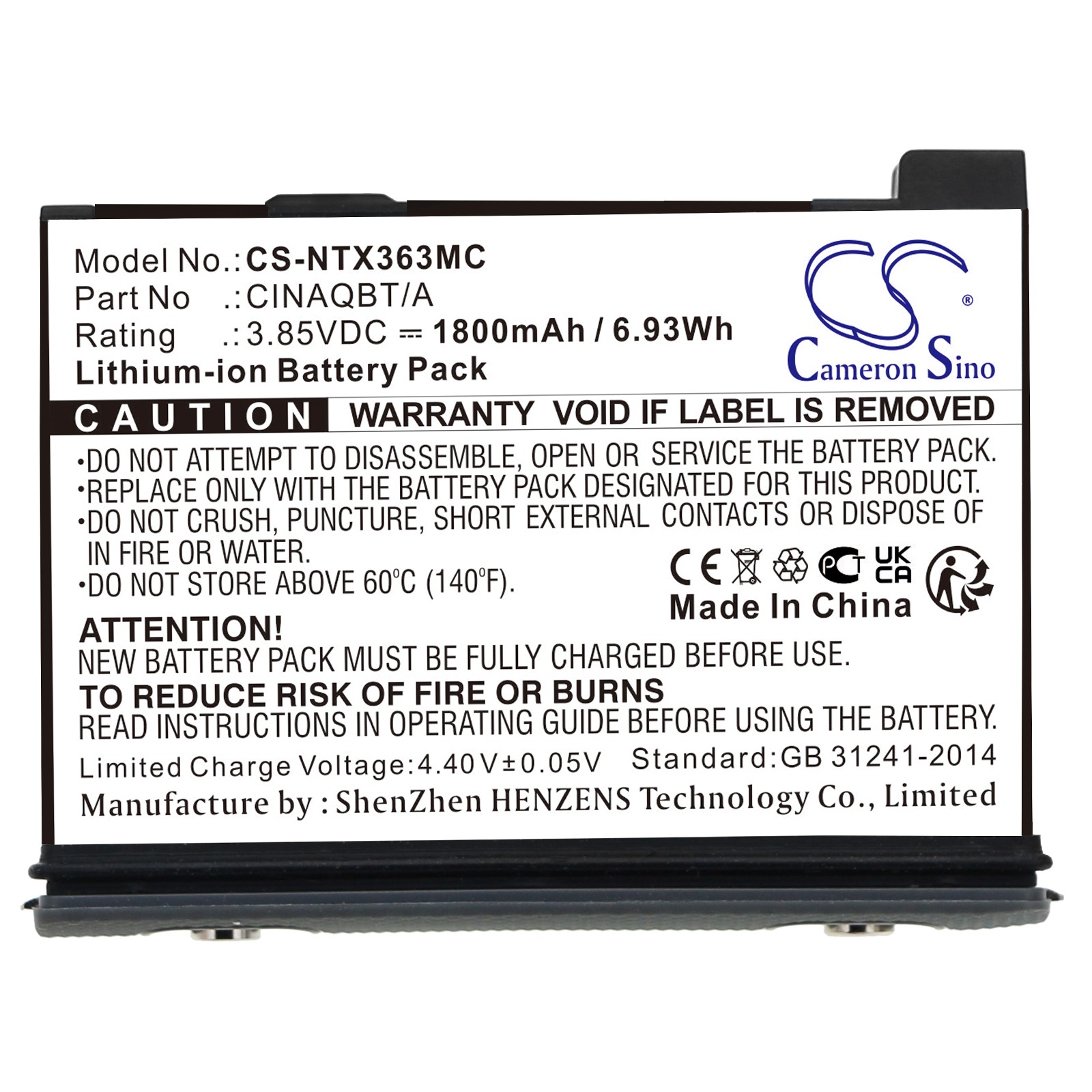 Batería para Insta360 One X3 CINAQBT/A - Image 2