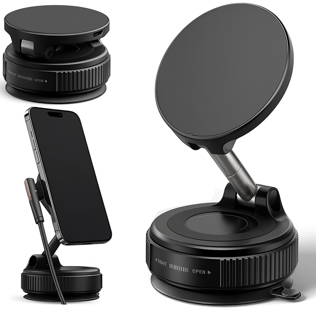 Soporte De Celular Magnético Con Sopapa Para Auto C-02