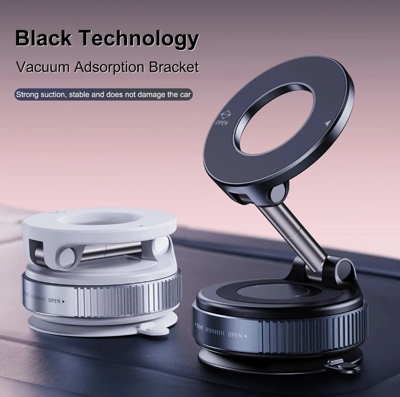 Soporte De Celular Magnético Con Sopapa Para Auto C-02 - Image 2