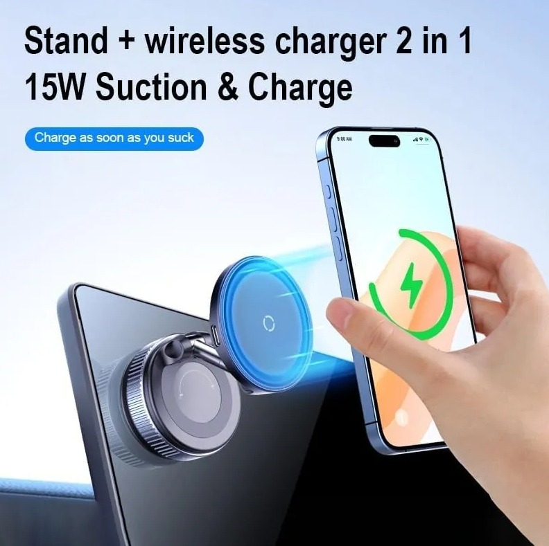 Soporte De Celular Magnético Con Sopapa Para Auto C-02 - Image 6