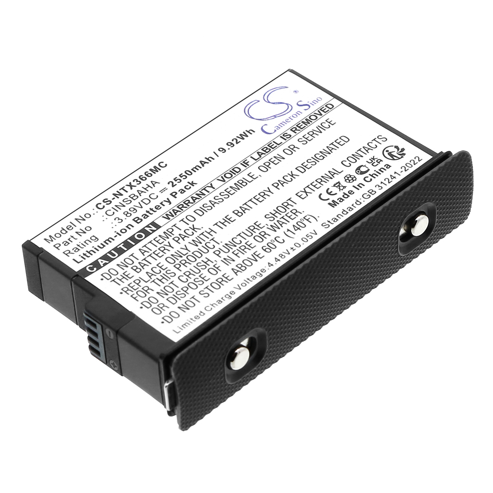 Batería para INSTA360 ONE X5 CINSBAHA